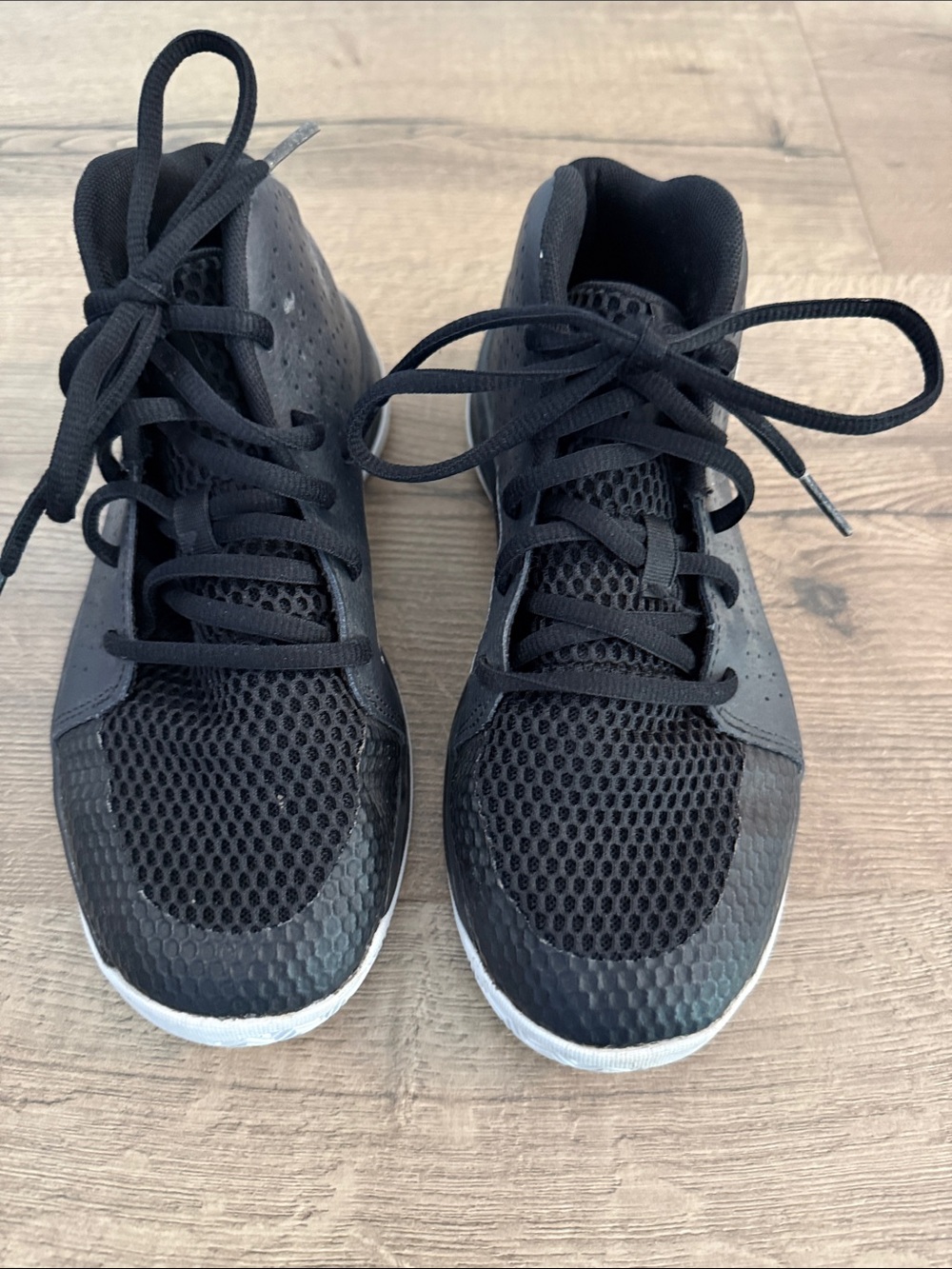 Under Armour Black Kids' Athletic Sneakers
